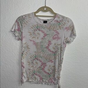 Art Class Spiral Tie-Dye Short Sleeve Tee